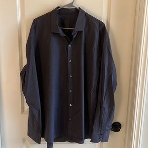 Zachary Prell Dark Purple Dress Shirt.